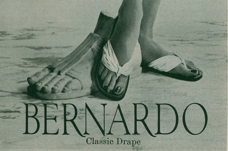 Photo d'archive vintage de Bernardo1946 publicités sur Vogue